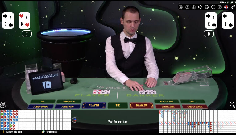 Baccarat Live Dealer Baccarat Live Dealer