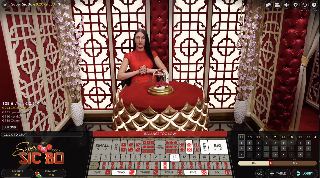 Craps Sic Bo Craps Sic Bo