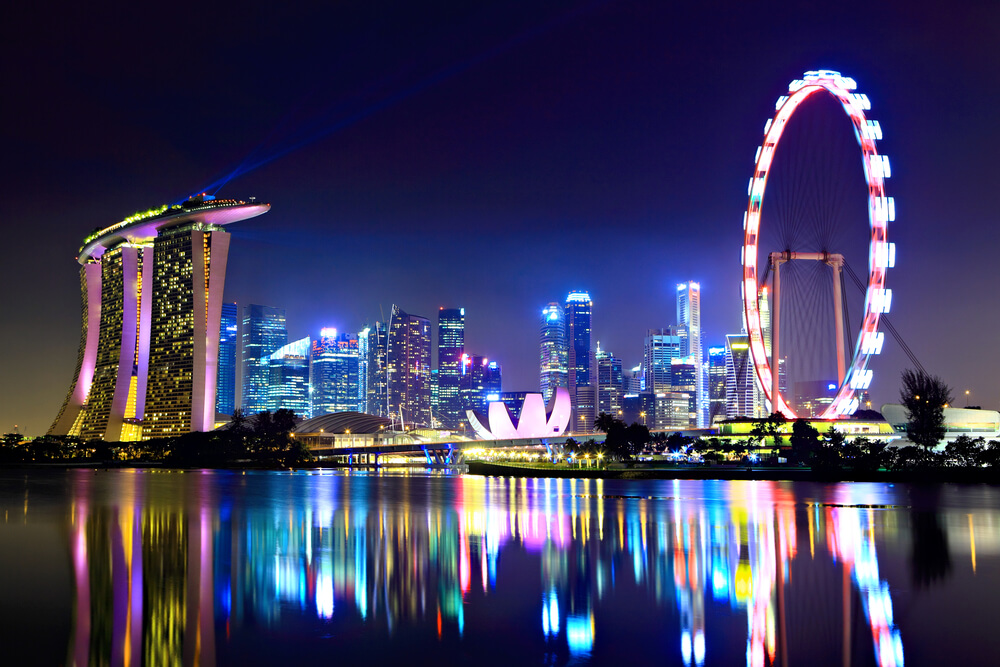 Singapore,City,Skyline,At,Night Singapur Casino Online