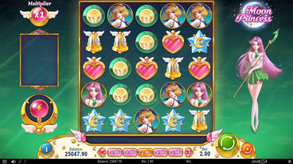 “Moon Princess”老虎机测评