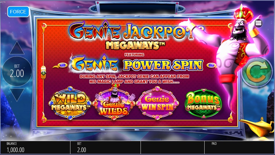 Genie Jackpots Megaways